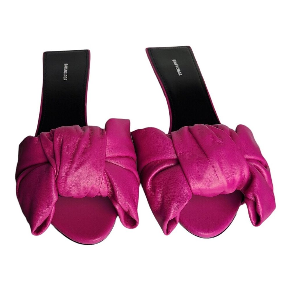 Balenciaga Square knife Bow Mules Size 9